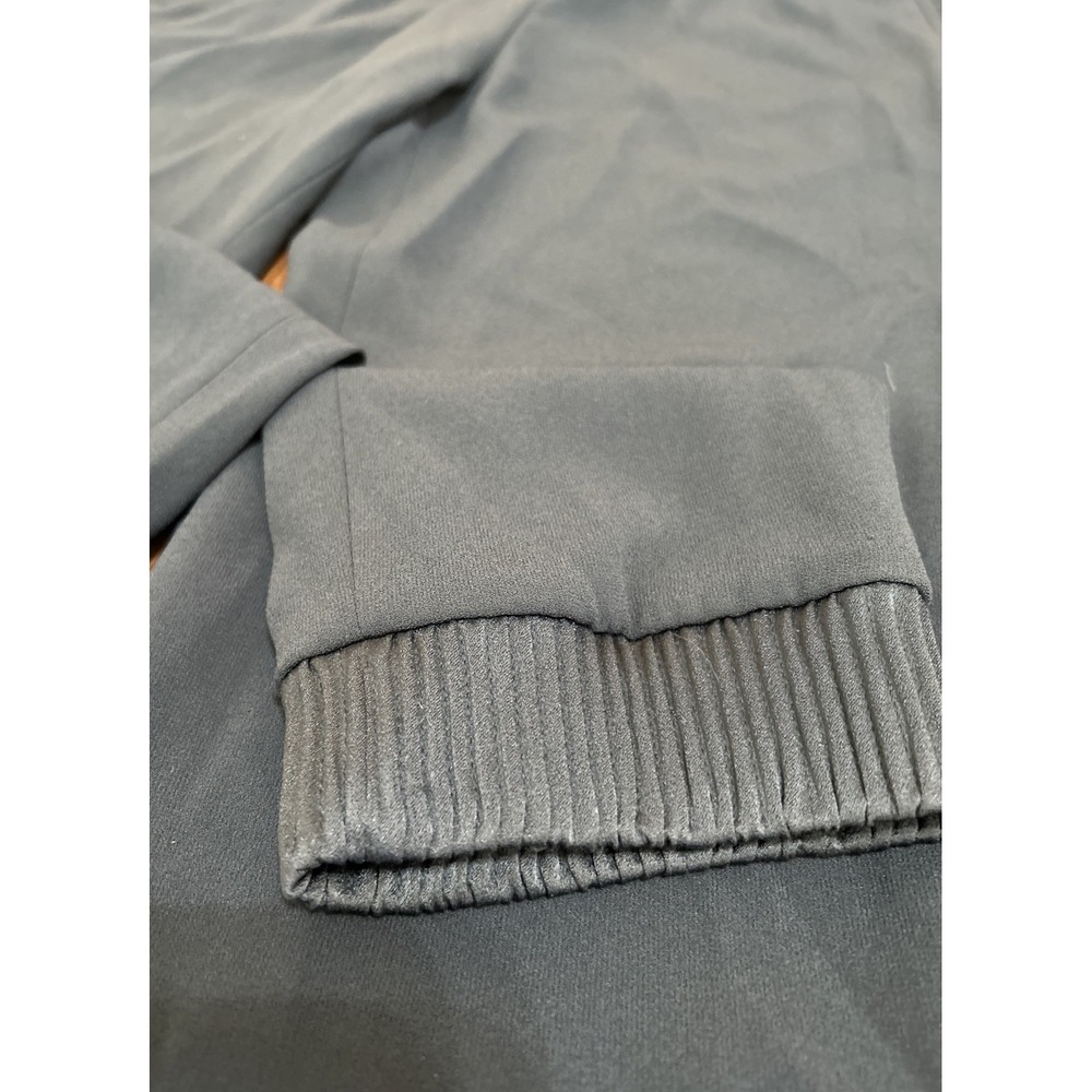 Babaton Solid Blue Joggers Elastic Waist Pull On Women's Size Medium Ribbed Trim - Picture 3 of 7